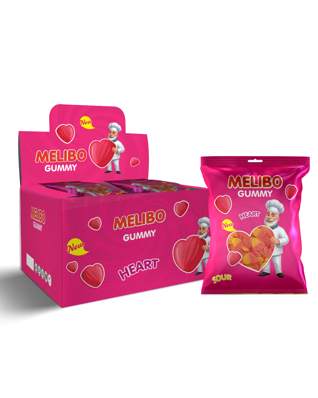 Melibo 18g Mini Kalp