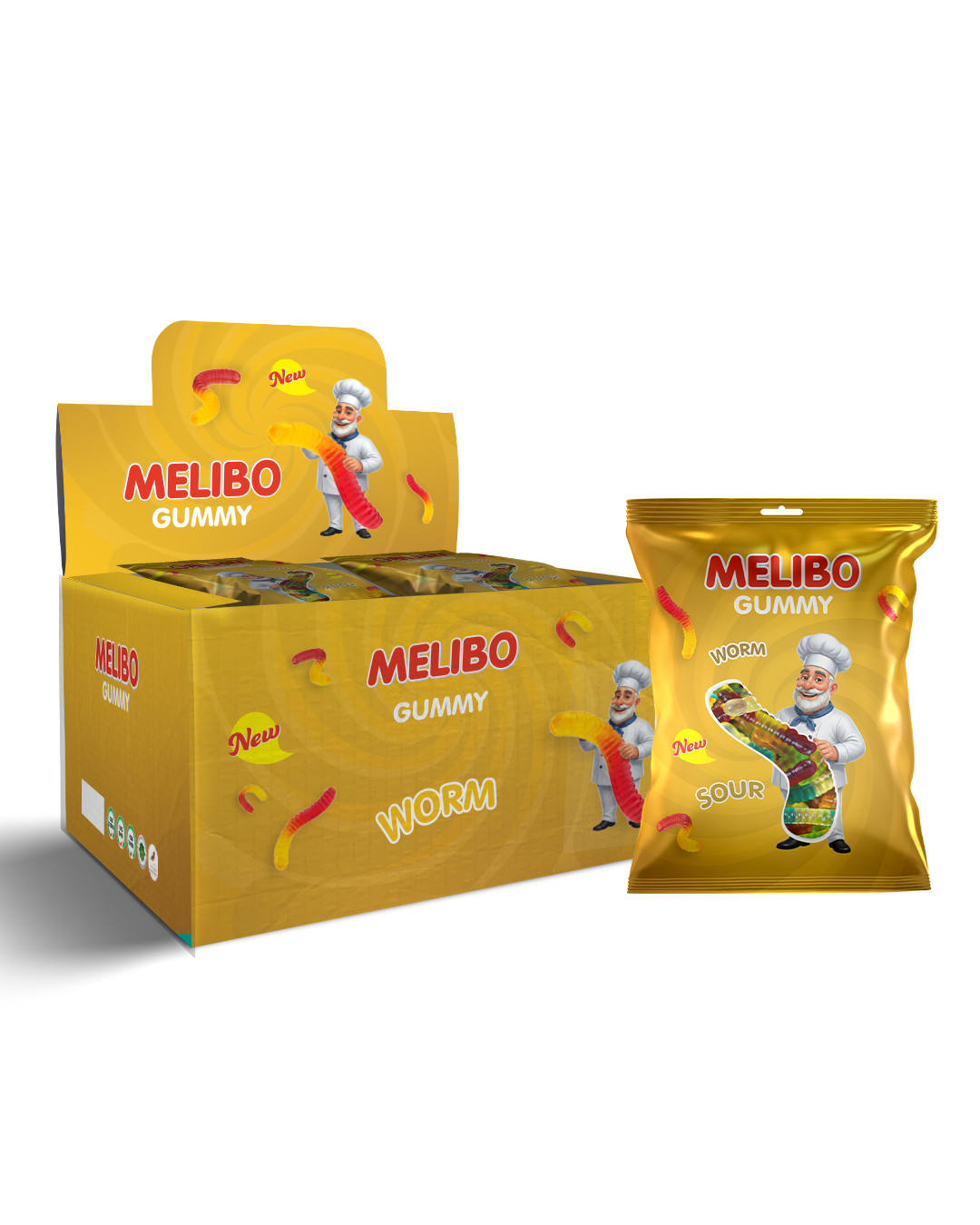 Melibo 18g Mini Solucan